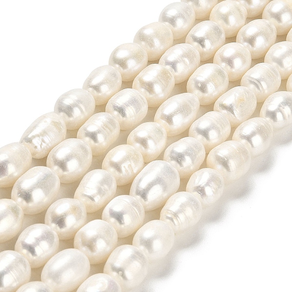 PandaHall Natural Cultured Freshwater Pearl Beads Strands, Rice, Grade A, Floral White, 9~10x8~8.5mm, Hole: 0.5mm, about 33pcs/strand, 13.58...
PandaHall Natural Cultured Freshwater Pearl Beads Strands, Rice, Grade A, Floral White, 9~10x8~8.5mm, Hole: 0.5mm, about 33pcs/strand, 13.58...