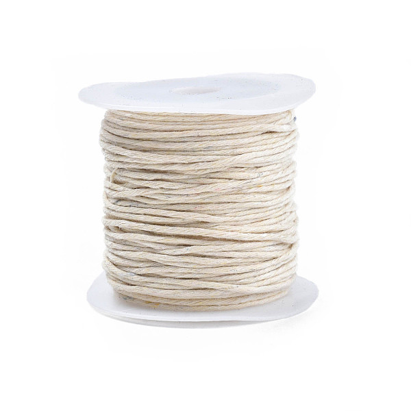 PandaHall Waxed Cotton Thread Cords, Creamy White, 1mm, about 10.93 yards(10m)/roll Waxed Cotton Cord Round Yellow
PandaHall Waxed Cotton Thread Cords, Creamy White, 1mm, about 10.93 yards(10m)/roll Waxed Cotton Cord Round Yellow