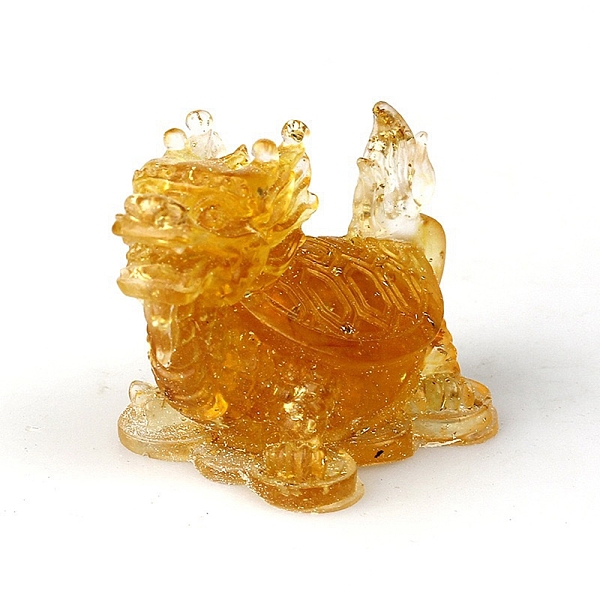 PandaHall Dragon Resin Figurines, with Natural Citrine Chips inside Statues for Home Office Decorations, 45x58x30mm Citrine Dragon Orange
PandaHall Dragon Resin Figurines, with Natural Citrine Chips inside Statues for Home Office Decorations, 45x58x30mm Citrine Dragon Orange