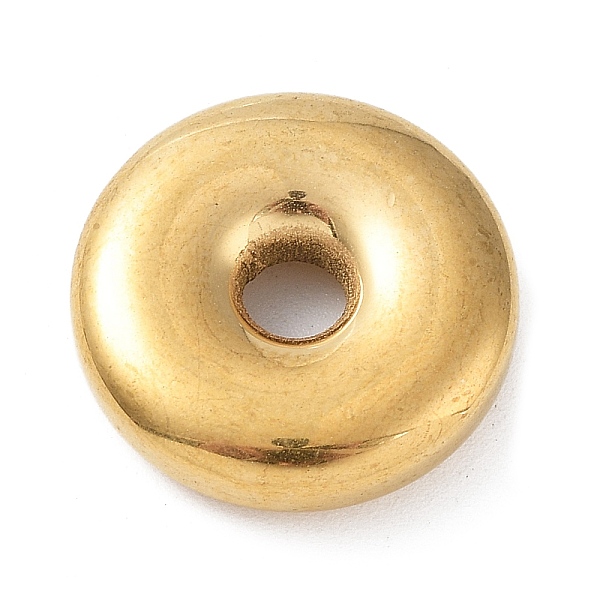 PandaHall 304 Stainless Steel Spacer Beads, Donut/Pi Disc, Golden, 17x4.5mm, Hole: 3.8mm 304 Stainless Steel Donut
PandaHall 304 Stainless Steel Spacer Beads, Donut/Pi Disc, Golden, 17x4.5mm, Hole: 3.8mm 304 Stainless Steel Donut
