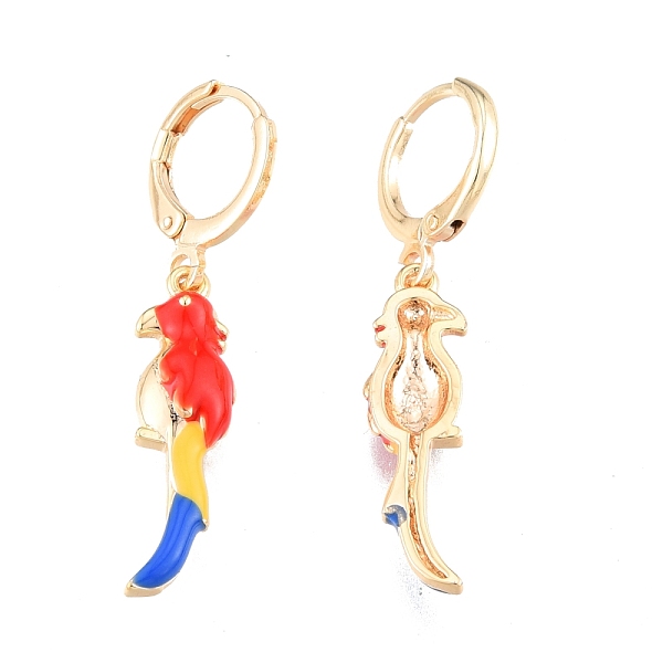 PandaHall Colorful Enamel Parrot Dangle Leverback Earrings, Brass Jewelry for Women, Cadmium Free & Nickel Free & Lead Free, Real 18K Gold...
PandaHall Colorful Enamel Parrot Dangle Leverback Earrings, Brass Jewelry for Women, Cadmium Free & Nickel Free & Lead Free, Real 18K Gold...