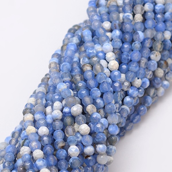 PandaHall Natural Fire Crackle Agate Beads Strands, Dyed, Faceted, Round, Cornflower Blue, 4mm, Hole: 0.8mm, about 90~92pcs/strand, 14 inch...
PandaHall Natural Fire Crackle Agate Beads Strands, Dyed, Faceted, Round, Cornflower Blue, 4mm, Hole: 0.8mm, about 90~92pcs/strand, 14 inch...