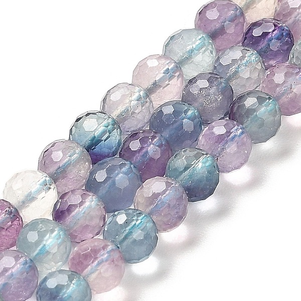 PandaHall Natural Fluorite Beads Strands, Grade 2A, Faceted Round, 5.8~6.8mm, Hole: 0.9mm, about 62~66pcs/strand, 15.04''~15.35''(38.2~39cm)...
PandaHall Natural Fluorite Beads Strands, Grade 2A, Faceted Round, 5.8~6.8mm, Hole: 0.9mm, about 62~66pcs/strand, 15.04''~15.35''(38.2~39cm)...