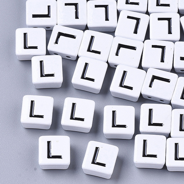 PandaHall Spray Painted Alloy Multi-Strand Links, Cadmium Free & Lead Free, For Tile Elastic Bracelets Making, Square with Letter, Letter.L..., White
PandaHall Spray Painted Alloy Multi-Strand Links, Cadmium Free & Lead Free, For Tile Elastic Bracelets Making, Square with Letter, Letter.L..., White