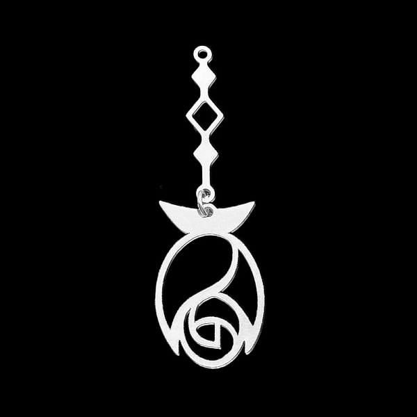 PandaHall 201 Stainless Steel Big Pendants, Laser Cut, with Jump Rings, Flower, Stainless Steel Color, 50mm, Hole: 1.4mm 201 Stainless Steel...
PandaHall 201 Stainless Steel Big Pendants, Laser Cut, with Jump Rings, Flower, Stainless Steel Color, 50mm, Hole: 1.4mm 201 Stainless Steel...