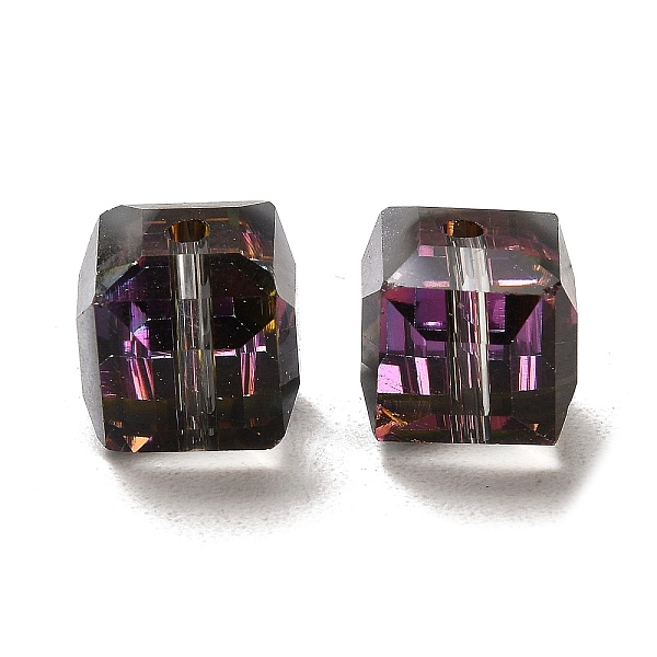 PandaHall Electorplated Glass Beads, Rainbow Plated, Faceted, Cube, Light Grey, 10~11x10~11x10~11mm, Hole: 1mm Glass Cube Gray
PandaHall Electorplated Glass Beads, Rainbow Plated, Faceted, Cube, Light Grey, 10~11x10~11x10~11mm, Hole: 1mm Glass Cube Gray