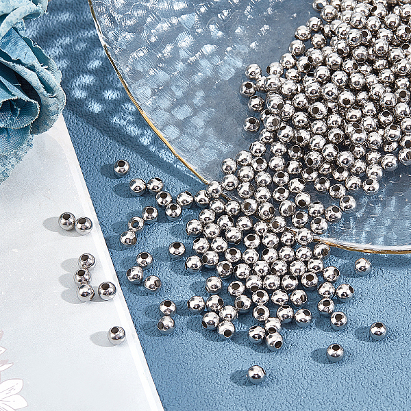 PandaHall Unicraftale 304 Stainless Steel Beads, Hollow Round, Stainless Steel Color, 5x4.5mm, Hole: 1.8mm, about 200pcs/bag, 2bags/box 304...
PandaHall Unicraftale 304 Stainless Steel Beads, Hollow Round, Stainless Steel Color, 5x4.5mm, Hole: 1.8mm, about 200pcs/bag, 2bags/box 304...