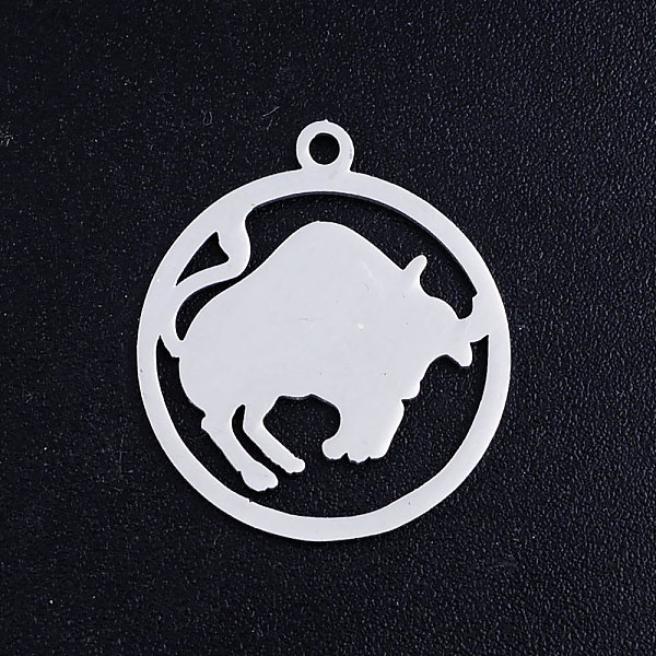 PandaHall 201 Stainless Steel Pendants, Constellation, Stainless Steel Color, Taurus, 20.5x18x1mm, Hole: 1.5mm 201 Stainless Steel Taurus
PandaHall 201 Stainless Steel Pendants, Constellation, Stainless Steel Color, Taurus, 20.5x18x1mm, Hole: 1.5mm 201 Stainless Steel Taurus