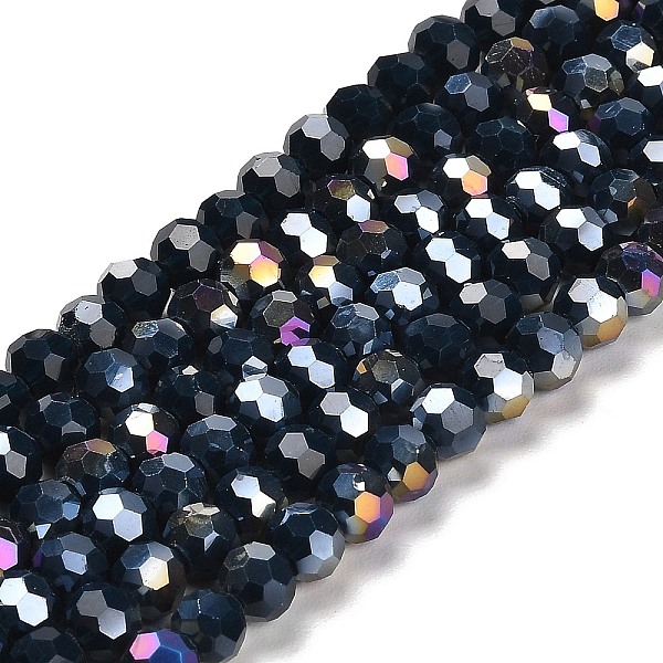 PandaHall Opaque Glass Beads Stands, AB Color, Faceted(32 Facets), Round, Prussian Blue, 6x5.5mm, Hole: 1.2mm, about 91~93pcs/strand...
PandaHall Opaque Glass Beads Stands, AB Color, Faceted(32 Facets), Round, Prussian Blue, 6x5.5mm, Hole: 1.2mm, about 91~93pcs/strand...