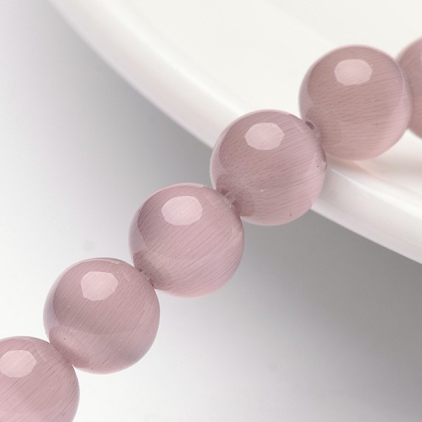 PandaHall Cat Eye Beads, Round, Plum, 8mm, Hole: 1mm, 15.5 inch/strand, about 49pcs/strand Glass Round Purple
PandaHall Cat Eye Beads, Round, Plum, 8mm, Hole: 1mm, 15.5 inch/strand, about 49pcs/strand Glass Round Purple