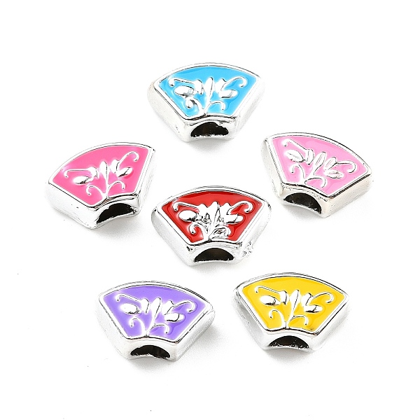 PandaHall CCB Plastic European Beads, Large Hole Beads, Enamel Style, Fan, Mixed Color, 7.5x13x11.5mm, Hole: 4mm Plastic Fan Multicolor
PandaHall CCB Plastic European Beads, Large Hole Beads, Enamel Style, Fan, Mixed Color, 7.5x13x11.5mm, Hole: 4mm Plastic Fan Multicolor