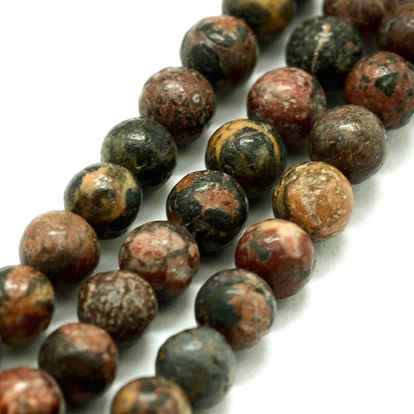 PandaHall Natural Leopard Skin Jasper Beads Strands, Round, 4~5mm, Hole: 0.5mm, about 85pcs/strand, 14.96 inch(38cm) Leopard Skin Jasper...
PandaHall Natural Leopard Skin Jasper Beads Strands, Round, 4~5mm, Hole: 0.5mm, about 85pcs/strand, 14.96 inch(38cm) Leopard Skin Jasper...