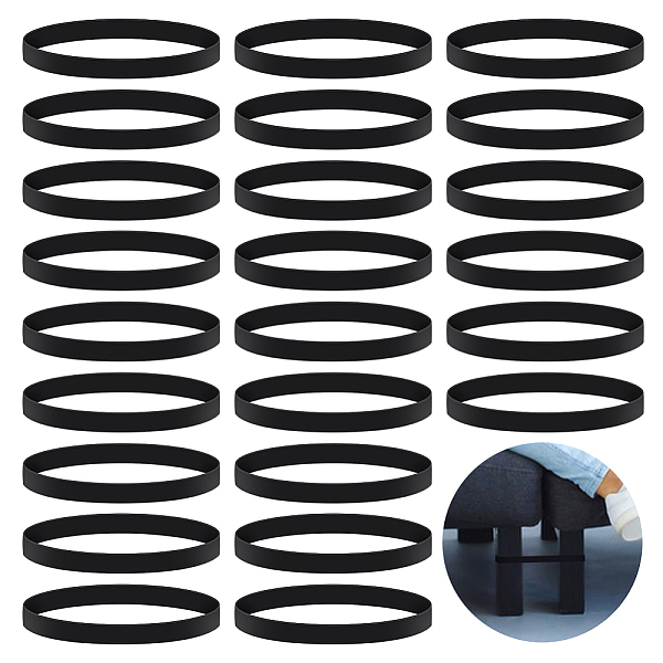 PandaHall AHADERMAKER 30Pcs Silicone Towel Bands for Beach Chairs, Black, 270x10x1mm Silicone Flat Black
PandaHall AHADERMAKER 30Pcs Silicone Towel Bands for Beach Chairs, Black, 270x10x1mm Silicone Flat Black