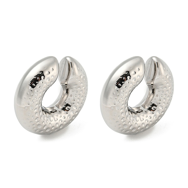 PandaHall 304 Stainless Steel Cuff Earrings, C-Shaped Jewelry for Women, Stainless Steel Color, 30x10mm 304 Stainless Steel Letter C
PandaHall 304 Stainless Steel Cuff Earrings, C-Shaped Jewelry for Women, Stainless Steel Color, 30x10mm 304 Stainless Steel Letter C