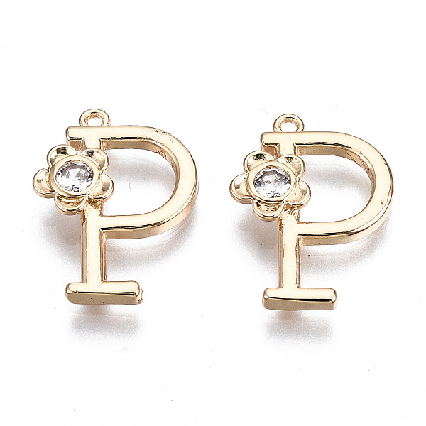 PandaHall Brass Pendants, with Rhinestones, Alphabet, Golden, Letter.P, 17.5x13x2.5mm, Hole: 1mm Brass+Rhinestone Letter P
PandaHall Brass Pendants, with Rhinestones, Alphabet, Golden, Letter.P, 17.5x13x2.5mm, Hole: 1mm Brass+Rhinestone Letter P