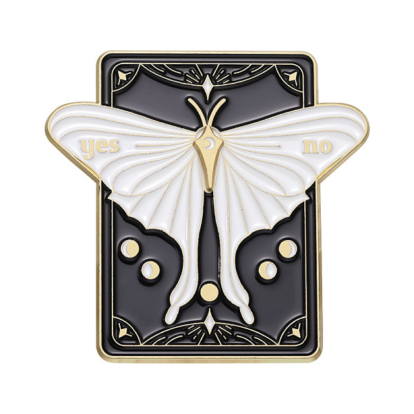 PandaHall Butterfly Talking Board Enamel Pins, Alloy Brooches for Backpack Clothes, Black, 49x50mm Alloy+Enamel Rectangle Black
PandaHall Butterfly Talking Board Enamel Pins, Alloy Brooches for Backpack Clothes, Black, 49x50mm Alloy+Enamel Rectangle Black
