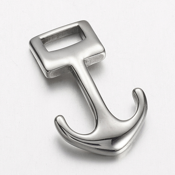 PandaHall 304 Stainless Steel Anchor Hook Clasps, For Leather Cord Bracelets Making, Anchor, Stainless Steel Color, 31.5x19.5x4.5mm, Hole...
PandaHall 304 Stainless Steel Anchor Hook Clasps, For Leather Cord Bracelets Making, Anchor, Stainless Steel Color, 31.5x19.5x4.5mm, Hole...