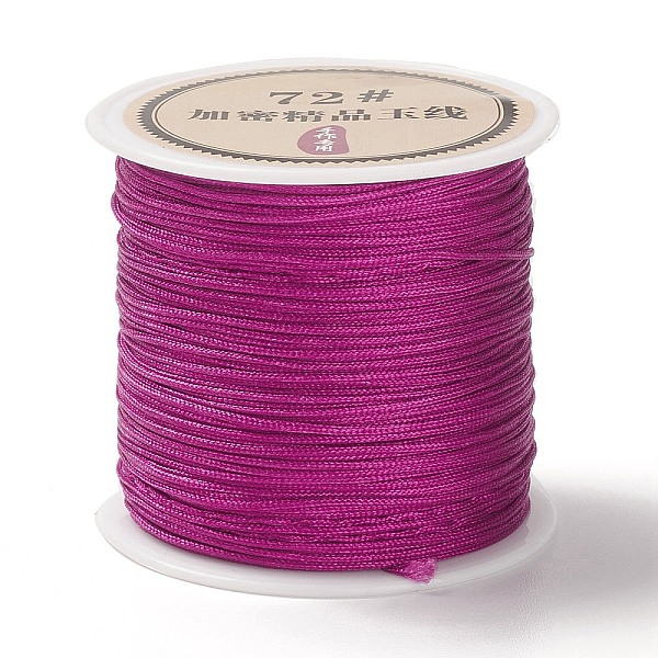PandaHall 50 Yards Nylon Chinese Knot Cord, Nylon Jewelry Cord for Jewelry Making, Medium Violet Red, 0.8mm Nylon
PandaHall 50 Yards Nylon Chinese Knot Cord, Nylon Jewelry Cord for Jewelry Making, Medium Violet Red, 0.8mm Nylon