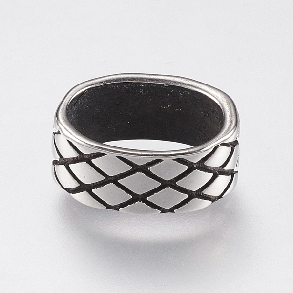 PandaHall 304 Stainless Steel Slide Charms, Oval, Antique Silver, 12x6x7mm, Hole: 5.5x10mm 304 Stainless Steel Oval
PandaHall 304 Stainless Steel Slide Charms, Oval, Antique Silver, 12x6x7mm, Hole: 5.5x10mm 304 Stainless Steel Oval
