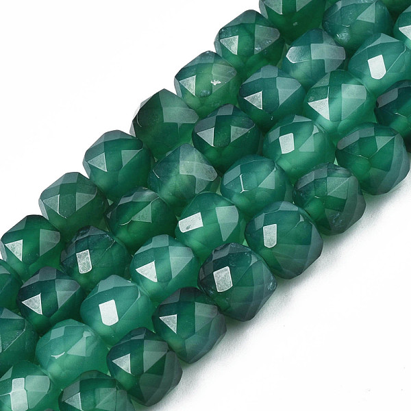 PandaHall Natural Green Onyx Agate Beads Strands, Faceted, Dyed, Faceted, Cube, Dark Green, 5x5.5x5.5mm, Hole: 1mm, about 61~62pcs/strand...
PandaHall Natural Green Onyx Agate Beads Strands, Faceted, Dyed, Faceted, Cube, Dark Green, 5x5.5x5.5mm, Hole: 1mm, about 61~62pcs/strand...
