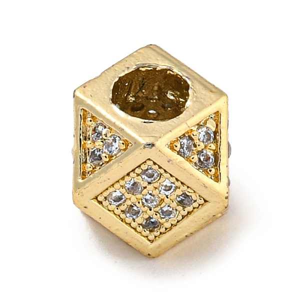 PandaHall Brass Micro Pave Black/Clear Cubic Zirconia Beads, Polygon, Real 18K Gold Plated, 7x7x7mm, Hole: 3.5mm Brass+Cubic Zirconia...
PandaHall Brass Micro Pave Black/Clear Cubic Zirconia Beads, Polygon, Real 18K Gold Plated, 7x7x7mm, Hole: 3.5mm Brass+Cubic Zirconia...