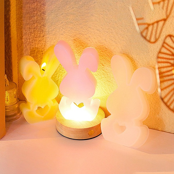 PandaHall DIY Silicone Candle Molds, For Silhouette Candle Making, Rabbit, 13.8x6.8x2.6cm Silicone Rabbit
PandaHall DIY Silicone Candle Molds, For Silhouette Candle Making, Rabbit, 13.8x6.8x2.6cm Silicone Rabbit