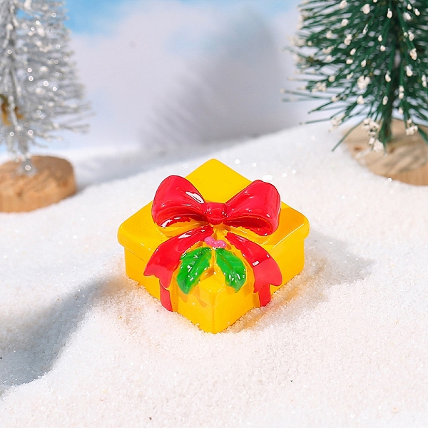 PandaHall Christmas Resin Gift Box Ornaments, Micro Landscape Home Accessories, Pretending Prop Decorations, Gold, 28x28x20mm Resin Cube...
PandaHall Christmas Resin Gift Box Ornaments, Micro Landscape Home Accessories, Pretending Prop Decorations, Gold, 28x28x20mm Resin Cube...