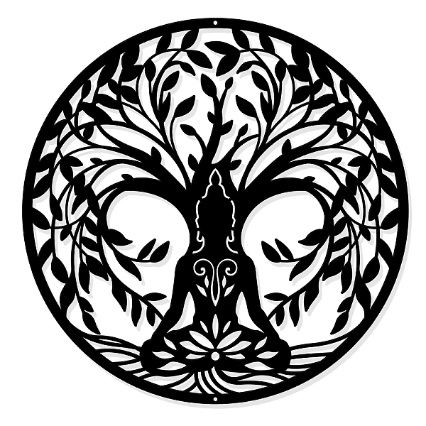 PandaHall Tree of Life and Yoga Metal Wall Art Decor, Black Wall Hanging Decor Silhouette Wall Art for Home Bedroom Living Room Bathroom...
PandaHall Tree of Life and Yoga Metal Wall Art Decor, Black Wall Hanging Decor Silhouette Wall Art for Home Bedroom Living Room Bathroom...