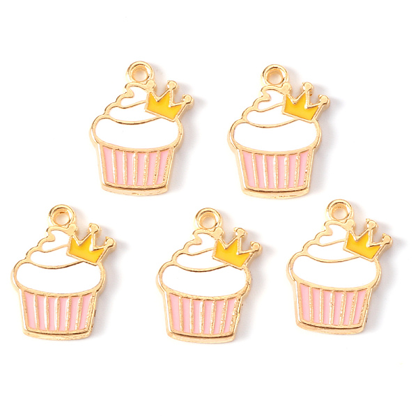 PandaHall Alloy Enamel Pendants, Light Gold, Cadmium Free & Lead Free, Cake, White, 17x13x2mm, Hole: 1.4mm Alloy+Enamel Food White
PandaHall Alloy Enamel Pendants, Light Gold, Cadmium Free & Lead Free, Cake, White, 17x13x2mm, Hole: 1.4mm Alloy+Enamel Food White