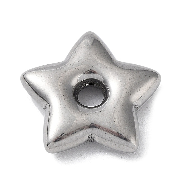 PandaHall 304 Stainless Steel Spacer Beads, Star, Stainless Steel Color, 18.5x19.5x4.5mm, Hole: 3.5mm 304 Stainless Steel Star
PandaHall 304 Stainless Steel Spacer Beads, Star, Stainless Steel Color, 18.5x19.5x4.5mm, Hole: 3.5mm 304 Stainless Steel Star