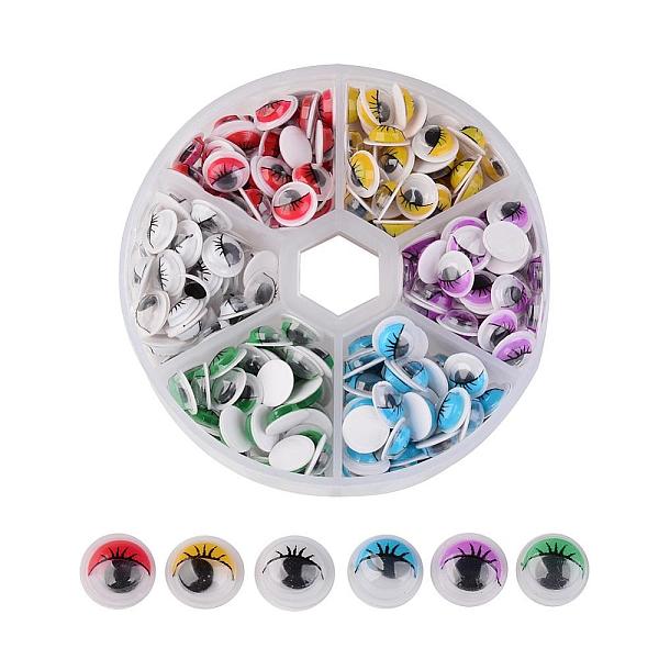PandaHall Plastic Wiggle Googly Eyes Cabochons DIY Scrapbooking Crafts Toy Accessories, with Label Paster on Back, Mixed Color, 8x4mm, about...
PandaHall Plastic Wiggle Googly Eyes Cabochons DIY Scrapbooking Crafts Toy Accessories, with Label Paster on Back, Mixed Color, 8x4mm, about...