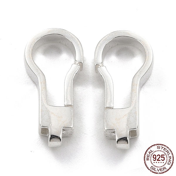PandaHall 925 Sterling Silver Spring Gate Rings, Keychain Clasps, Silver, 17x8x3mm, Hole: 0.8mm Sterling Silver
PandaHall 925 Sterling Silver Spring Gate Rings, Keychain Clasps, Silver, 17x8x3mm, Hole: 0.8mm Sterling Silver