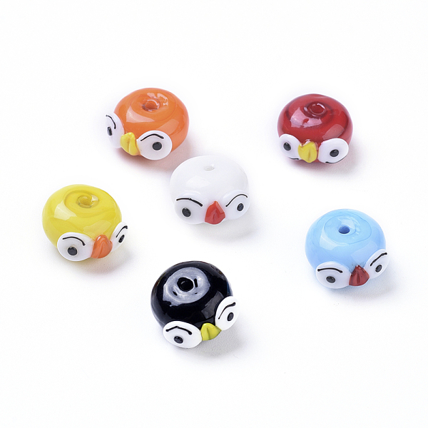 PandaHall Handmade Lampwork Beads, Cartoon Owl, Mixed Color, 10x15x16mm, Hole: 2mm Lampwork Oval Multicolor
PandaHall Handmade Lampwork Beads, Cartoon Owl, Mixed Color, 10x15x16mm, Hole: 2mm Lampwork Oval Multicolor