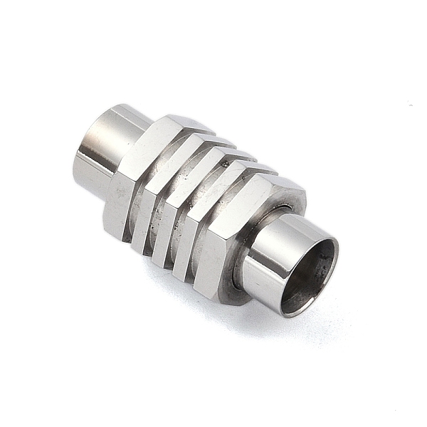 PandaHall 304 Stainless Steel Magnetic Clasps, Hexagon, Stainless Steel Color, 21x11x10mm, Hole: 6mm 304 Stainless Steel Hexagon
PandaHall 304 Stainless Steel Magnetic Clasps, Hexagon, Stainless Steel Color, 21x11x10mm, Hole: 6mm 304 Stainless Steel Hexagon