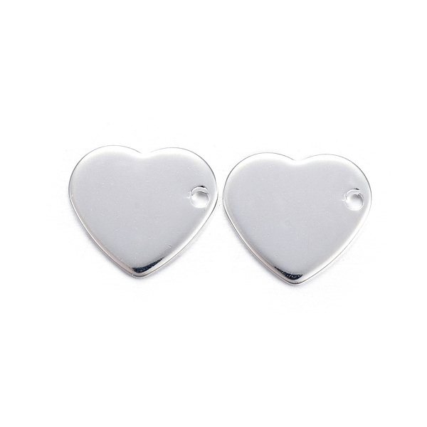 PandaHall Handmade Gifts Ideas for Valentines Day 201 Stainless Steel Stamping Blank Tag Pendants, Heart, Silver Color Plated, 11x10x0.6mm...
PandaHall Handmade Gifts Ideas for Valentines Day 201 Stainless Steel Stamping Blank Tag Pendants, Heart, Silver Color Plated, 11x10x0.6mm...