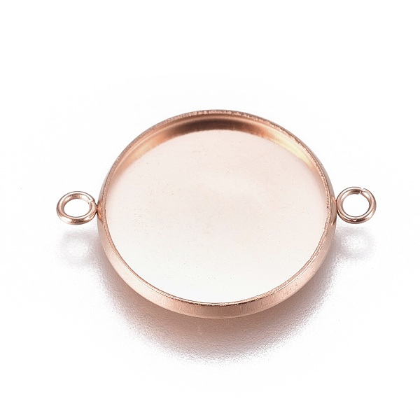 PandaHall Ion Plating(IP) 304 Stainless Steel Cabochon Connector Settings, Plain Edge Bezel Cups, Flat Round, Rose Gold, Tray: 16mm...
PandaHall Ion Plating(IP) 304 Stainless Steel Cabochon Connector Settings, Plain Edge Bezel Cups, Flat Round, Rose Gold, Tray: 16mm...