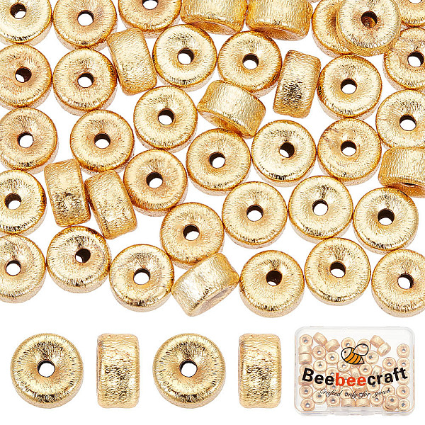 PandaHall Beebeecraft 50Pcs Brass Beads, Long-Lasting Plated, Flat Round, Real 18K Gold Plated, 8x4.5mm, Hole: 1.6mm Brass Flat Round
PandaHall Beebeecraft 50Pcs Brass Beads, Long-Lasting Plated, Flat Round, Real 18K Gold Plated, 8x4.5mm, Hole: 1.6mm Brass Flat Round