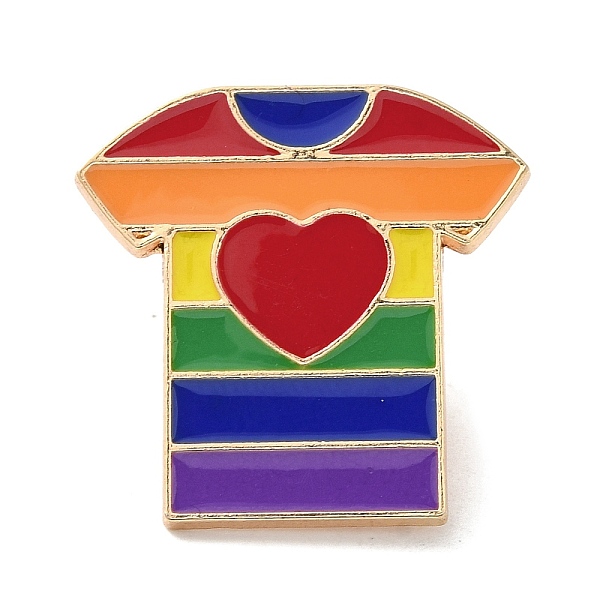 PandaHall Pride Rainbow Theme Enamel Pins, Light Gold Alloy Badge for Backpack Clothes, Colorful, Clothes, 25x25x1.5mm Alloy+Enamel Clothes
PandaHall Pride Rainbow Theme Enamel Pins, Light Gold Alloy Badge for Backpack Clothes, Colorful, Clothes, 25x25x1.5mm Alloy+Enamel Clothes