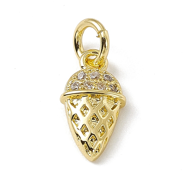 PandaHall Brass Micro Pave Clear Cubic Zirconia Ice Cream Charms, with Open Jump Rings, Real 18K Gold Plated, 11x6x2.5mm, Jump Ring...
PandaHall Brass Micro Pave Clear Cubic Zirconia Ice Cream Charms, with Open Jump Rings, Real 18K Gold Plated, 11x6x2.5mm, Jump Ring...