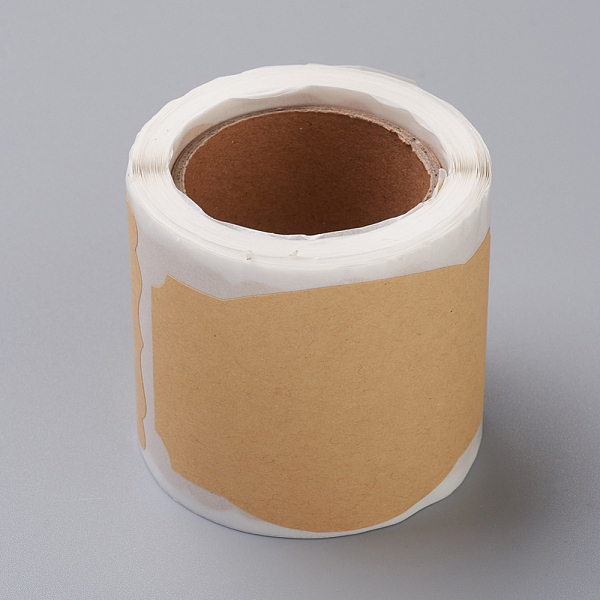 PandaHall Self-Adhesive Kraft Paper Gift Tag Stickers, Adhesive Labels, Blank Tag Rectangle, Tan, Rectangle: 76x50mm, 4 patterns/roll..., Orange
PandaHall Self-Adhesive Kraft Paper Gift Tag Stickers, Adhesive Labels, Blank Tag Rectangle, Tan, Rectangle: 76x50mm, 4 patterns/roll..., Orange