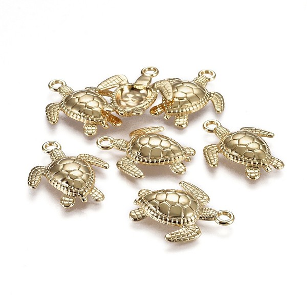 PandaHall Tibetan Style Alloy Pendants, Ocean Theme, Lead Free & Nickel Free & Cadmium Free, Sea Turtle, Real 14K Gold Plated...
PandaHall Tibetan Style Alloy Pendants, Ocean Theme, Lead Free & Nickel Free & Cadmium Free, Sea Turtle, Real 14K Gold Plated...