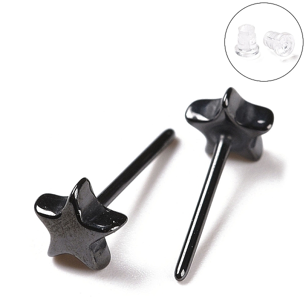 PandaHall Hypoallergenic Bioceramics Zirconia Ceramic Star Stud Earrings, No Fading and Nickel Free, Black, 5.5x5.5mm Zirconia Ceramic Star...
PandaHall Hypoallergenic Bioceramics Zirconia Ceramic Star Stud Earrings, No Fading and Nickel Free, Black, 5.5x5.5mm Zirconia Ceramic Star...