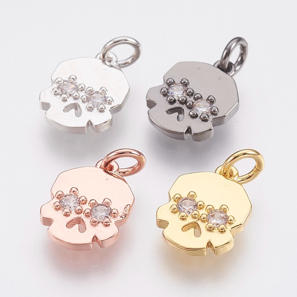 PandaHall Brass Micro Pave Cubic Zirconia Charms, Lead Free & Cadmium Free, Skull, Mixed Color, 12.5x9x2mm, Hole: 2.8mm Brass+Cubic Zirconia..., Multicolor
PandaHall Brass Micro Pave Cubic Zirconia Charms, Lead Free & Cadmium Free, Skull, Mixed Color, 12.5x9x2mm, Hole: 2.8mm Brass+Cubic Zirconia..., Multicolor