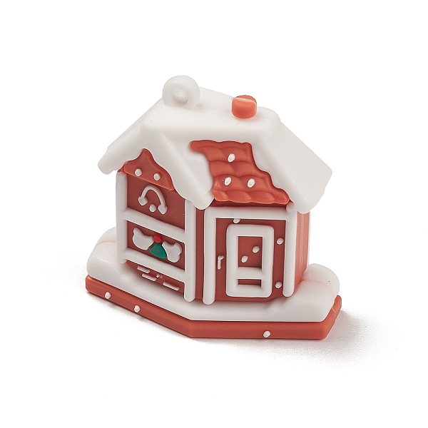 PandaHall PVC Plastic Christmas Style Big Pendants, House, 40.5x41.5x21mm, Hole: 3mm PVC House Red
PandaHall PVC Plastic Christmas Style Big Pendants, House, 40.5x41.5x21mm, Hole: 3mm PVC House Red