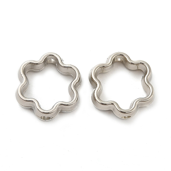 PandaHall CCB Plastic Beads Frames, Platinum, 12x11.5x3.5mm, Hole: 1.6mm Plastic Flower
PandaHall CCB Plastic Beads Frames, Platinum, 12x11.5x3.5mm, Hole: 1.6mm Plastic Flower