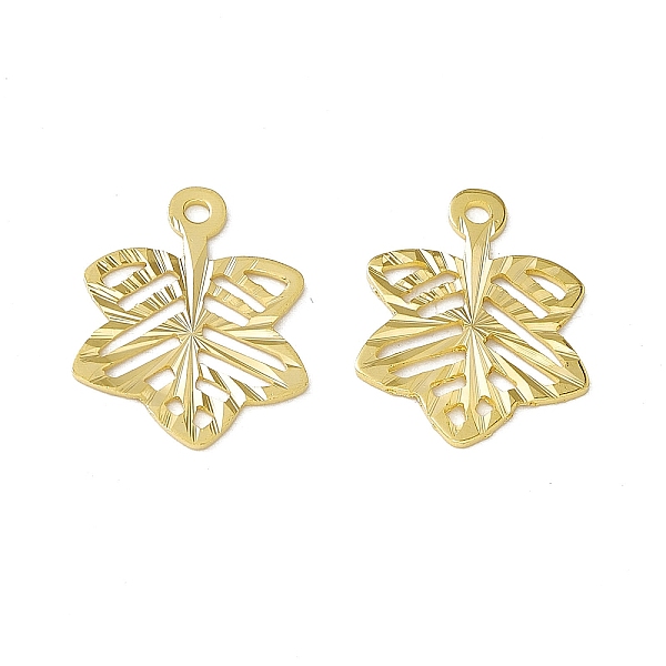 PandaHall Brass Pendants, Cadmium Free & Lead Free, Leaf Charm, Real 24K Gold Plated, 17x13x0.6mm, Hole: 1.4mm Brass Leaf
PandaHall Brass Pendants, Cadmium Free & Lead Free, Leaf Charm, Real 24K Gold Plated, 17x13x0.6mm, Hole: 1.4mm Brass Leaf