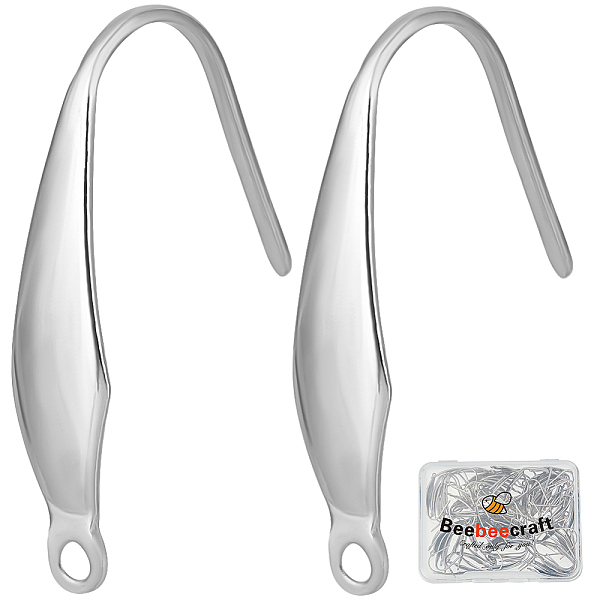 PandaHall Beebeecraft 100Pcs 316 Surgical Stainless Steel Earring Hooks, with Vertical Loop, Ear Wire, Stainless Steel Color, 20.5x4.5mm...
PandaHall Beebeecraft 100Pcs 316 Surgical Stainless Steel Earring Hooks, with Vertical Loop, Ear Wire, Stainless Steel Color, 20.5x4.5mm...