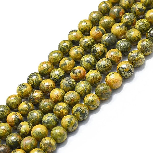 PandaHall Natural Realgar Beads Strands, Round, 6~7mm, Hole: 0.6mm, about 62~64pcs/strand, 14.96''~15.35''(38~39cm) Realgar Round
PandaHall Natural Realgar Beads Strands, Round, 6~7mm, Hole: 0.6mm, about 62~64pcs/strand, 14.96''~15.35''(38~39cm) Realgar Round