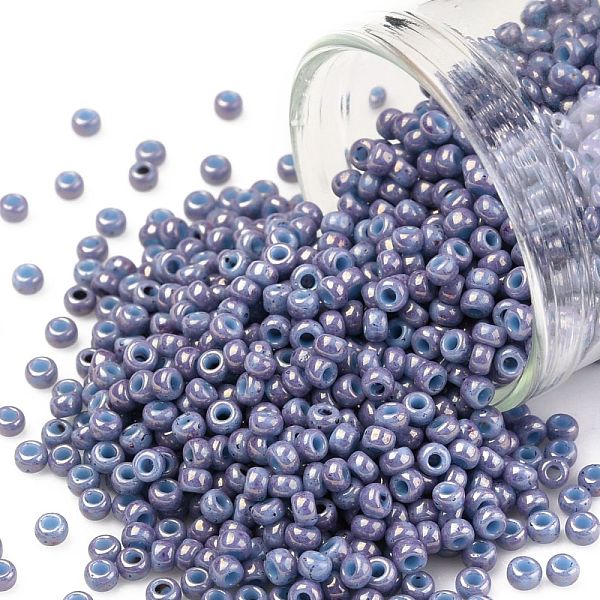 PandaHall TOHO Round Seed Beads, Japanese Seed Beads, (1204) Opaque Light Blue Amethyst Marbled, 11/0, 2.2mm, Hole: 0.8mm, about 5555pcs/50g...
PandaHall TOHO Round Seed Beads, Japanese Seed Beads, (1204) Opaque Light Blue Amethyst Marbled, 11/0, 2.2mm, Hole: 0.8mm, about 5555pcs/50g...