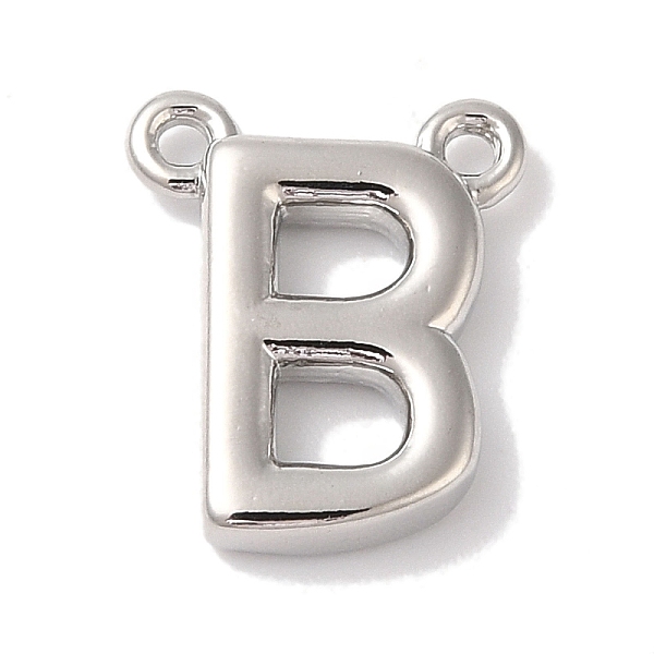 PandaHall Rack Plating Brass Pendants, Long-Lasting Plated, Lead Free & Cadmium Free, Letter Charms, Platinum, Letter B, 11x9x2mmmm, Hole...
PandaHall Rack Plating Brass Pendants, Long-Lasting Plated, Lead Free & Cadmium Free, Letter Charms, Platinum, Letter B, 11x9x2mmmm, Hole...